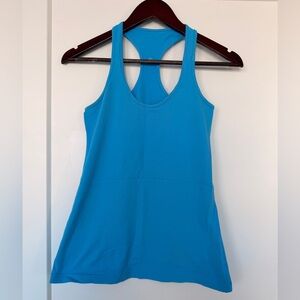 Lululemon Athletica Vibrant Blue Tank Top